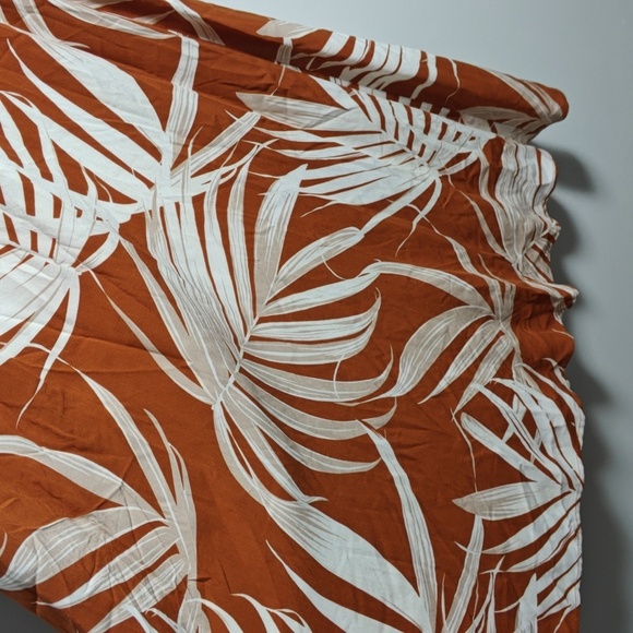 EXPRESS Halter Maxi Dress in Orange and White Size Small - Picture 12 of 15